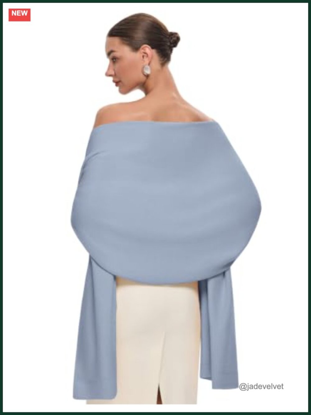 Pashmina Shawl Wrap Large Wedding Bridal Evening Winter Scarf
